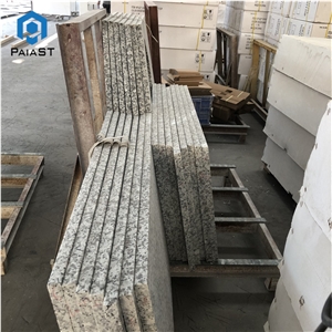 Man Made Prefab Kitchen Grey Granite Countertop