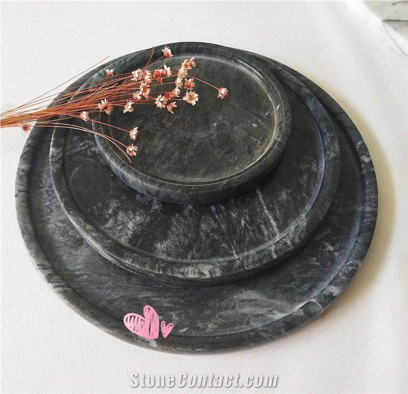 Marble Serving Tray Stone Craft Kitchen Accessorie