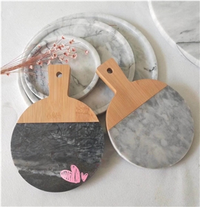 Marble Serving Tray Stone Craft Kitchen Accessorie