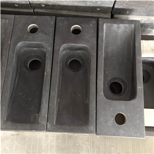Moden Style Natural Black Granite Sink For Kitchen