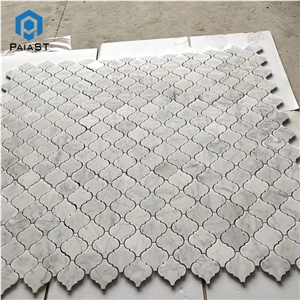 Modern Design Lantern Marble Mosaic Tiles For Wall