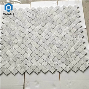 Modern Design Lantern Marble Mosaic Tiles For Wall