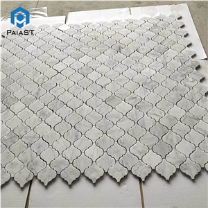 Modern Design Lantern Marble Mosaic Tiles For Wall