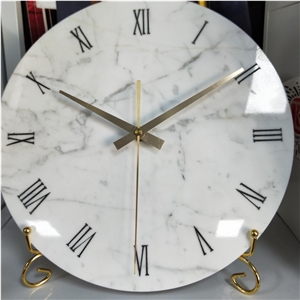 Modern European Style Mdf Marble Clock