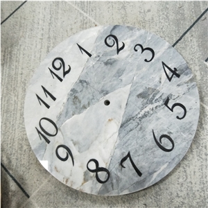 Modern European Style Simple Marble Clock