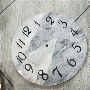 Modern European Style Simple Marble Clock