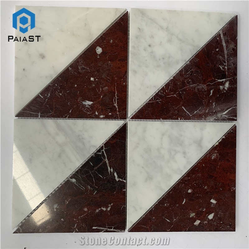Modern Triangular Mosaic Tiles For Bathroom Wall