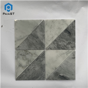 Modern Triangular Mosaic Tiles For Bathroom Wall