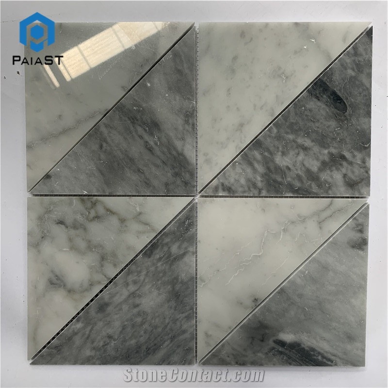 Modern Triangular Mosaic Tiles For Bathroom Wall