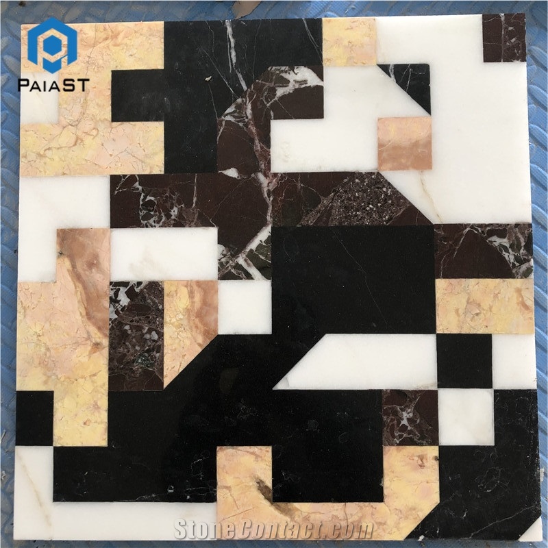 Morden Marble Design Floor Tiles Inlay Flooring