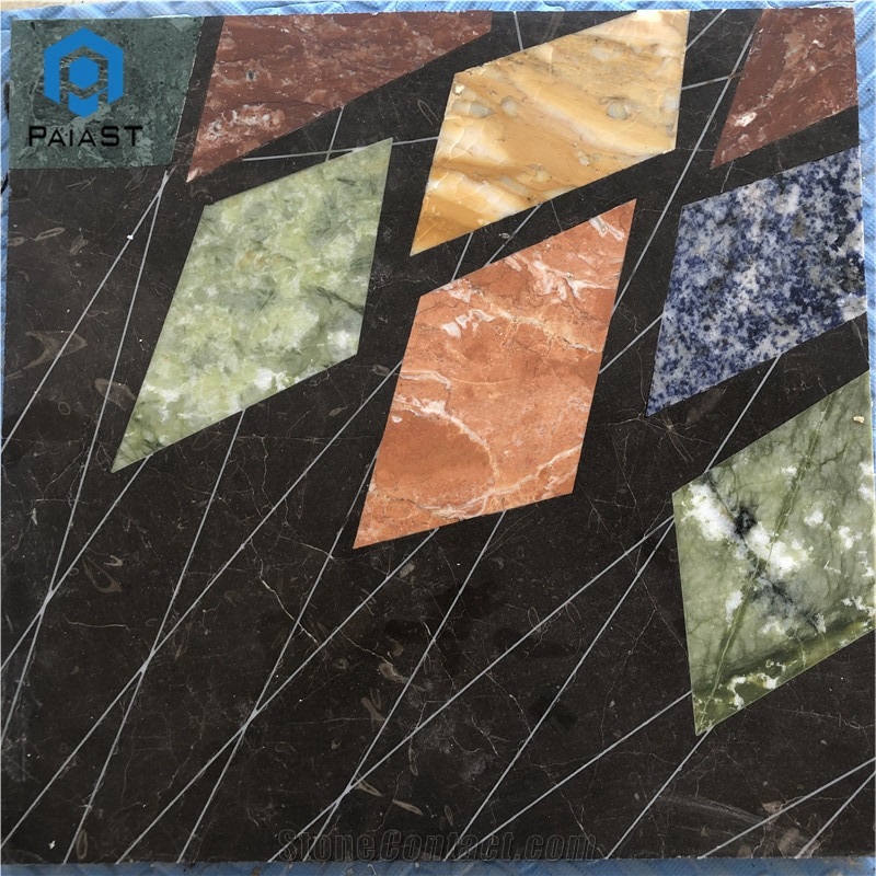 Morden Marble Design Floor Tiles Inlay Flooring