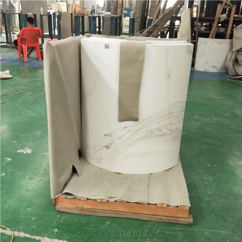 Morden Style Customized House Marble Pillar Design
