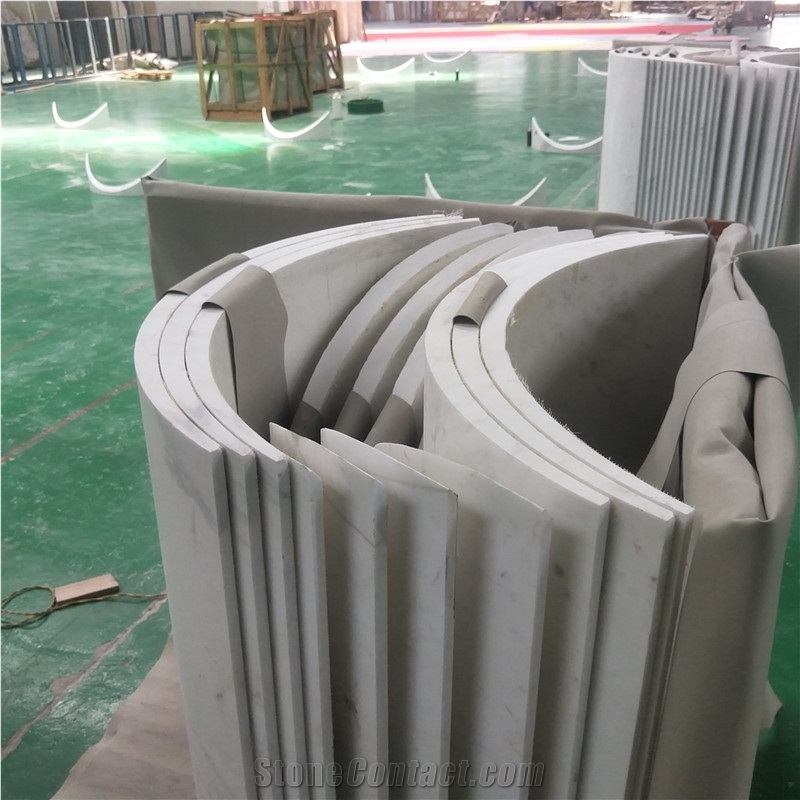 Morden Style Customized House Marble Pillar Design