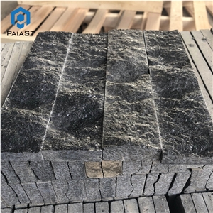 Natural Black Cultured Stone Garden Wall Decor