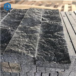 Natural Black Cultured Stone Garden Wall Decor