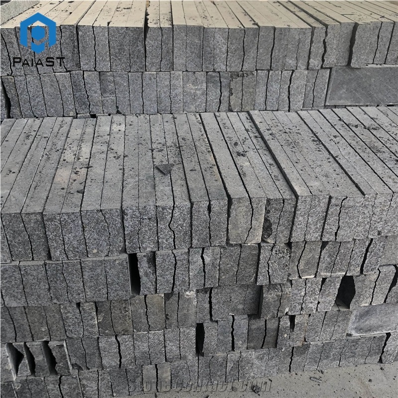 Natural Black Cultured Stone Garden Wall Decor