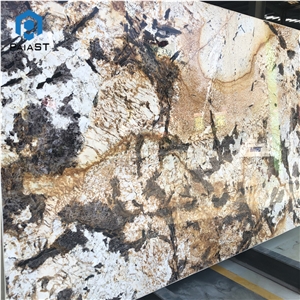 Natural Gold Butterfly Granite Slabs