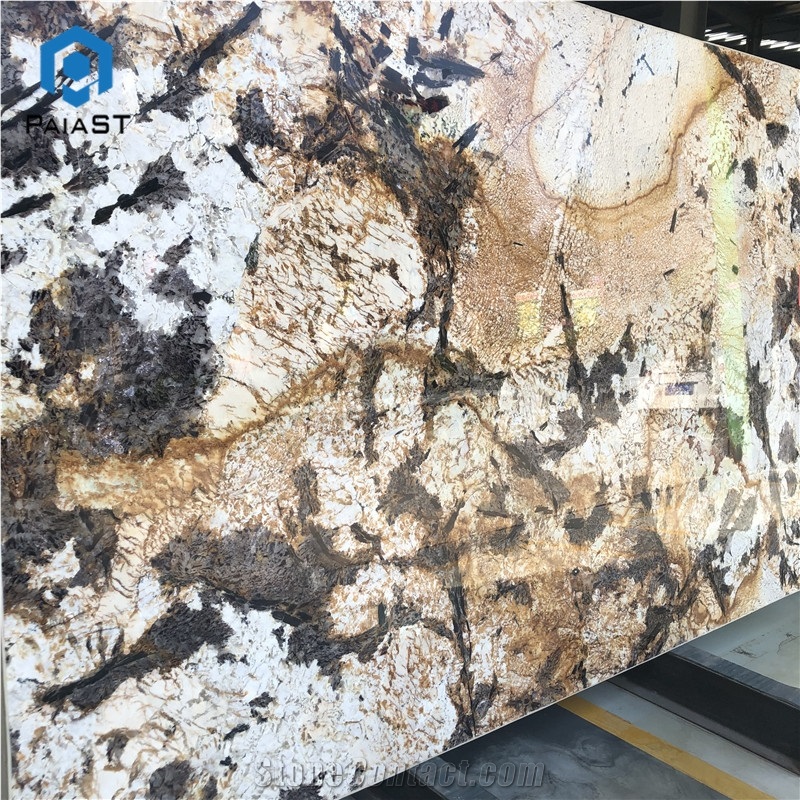 Natural Gold Butterfly Granite Slabs