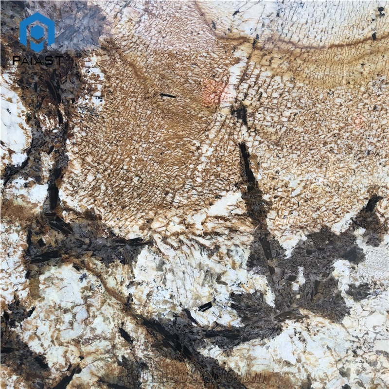 Natural Gold Butterfly Granite Slabs