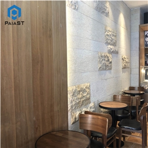 Natural Split Limestone Interior Wall Design