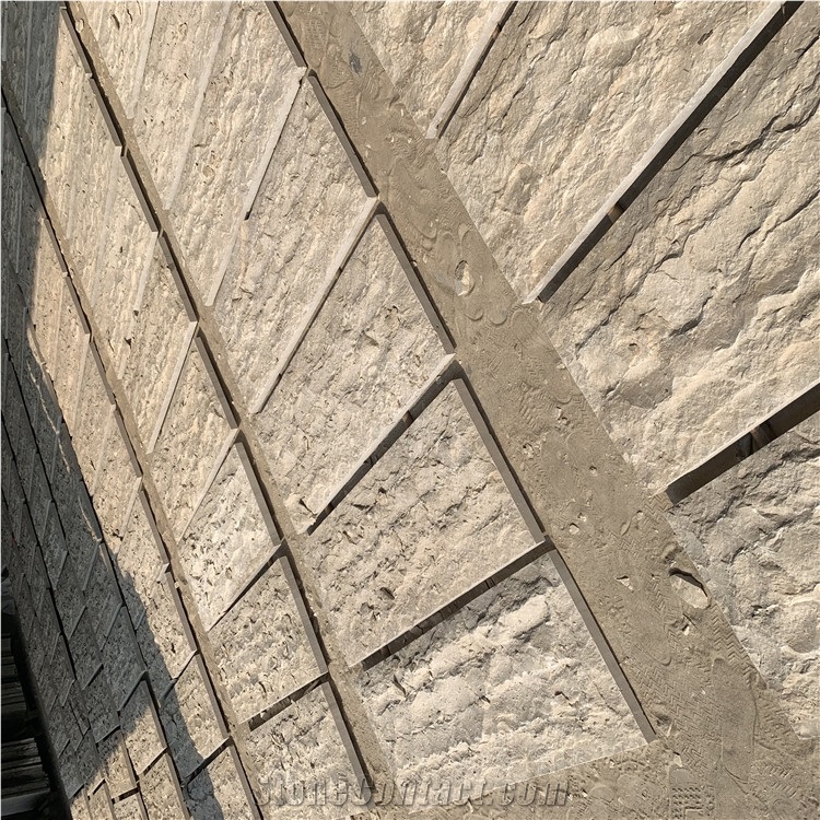 Natural Surface Beige Travertine For Wall Cladding