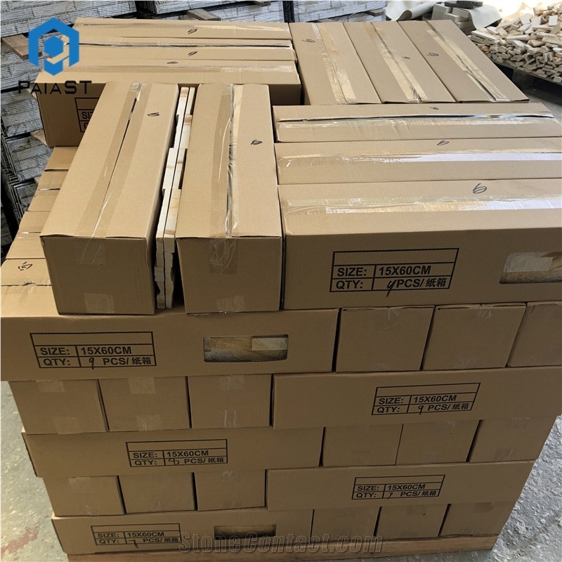 Natural Surface Culture Stone Tiles Exterior Wall