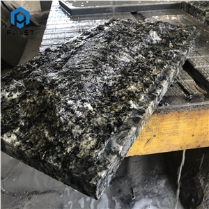 Mushroomed Wall Tiles Olive Green Granite For Wall