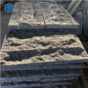 Mushroomed Wall Tiles Olive Green Granite For Wall