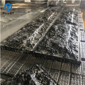 Mushroomed Wall Tiles Olive Green Granite For Wall