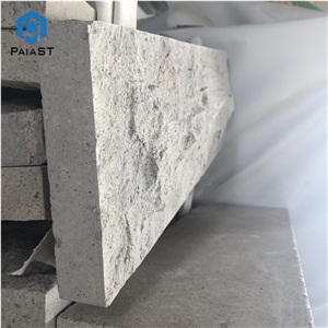 Natural Surface White Granite For Exterior Split Wall Stone