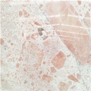 New Rose Akagao Red Marble Slab Indoor Design