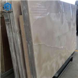 Pink Onyx For Background Wall Hotel Decor