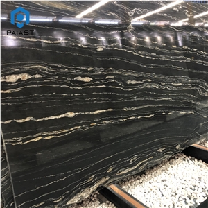 Prometheus Golden Granite With Gold Veins Slab