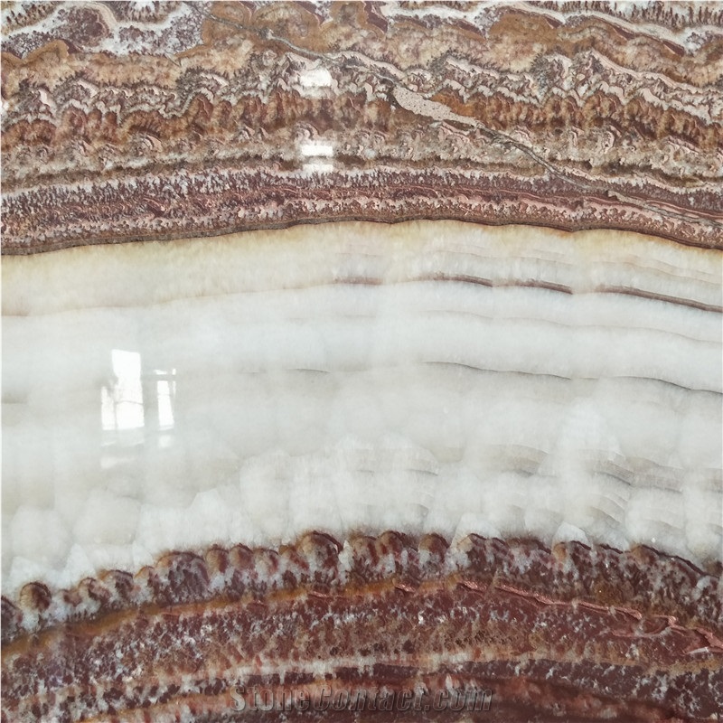 Red Onyx Jade Translucent Backlight