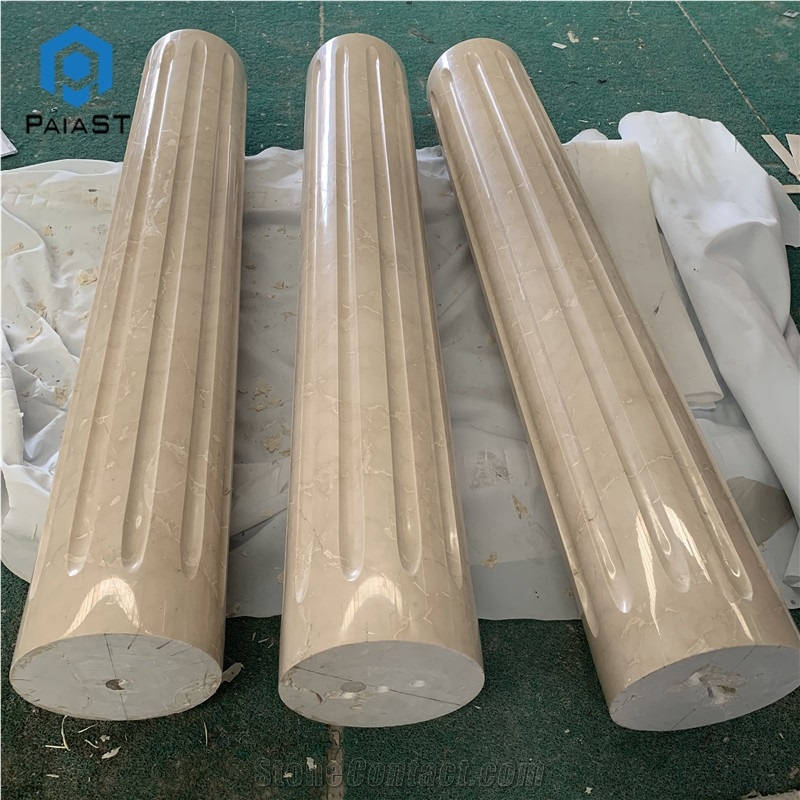 Roman Column Marble Design For Outdoor Decoration