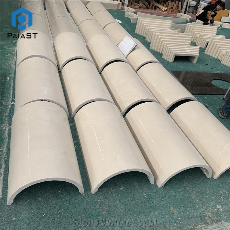 Roman Column Marble Design For Outdoor Decoration