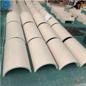 Royal Botticino Beige Marble Column Molds