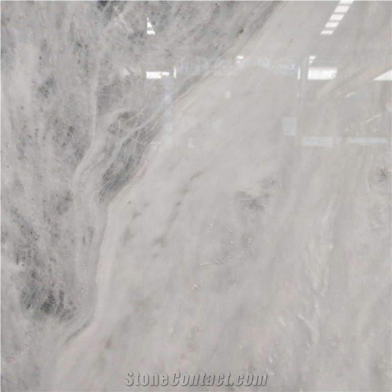 Royal Pure White Onyx Slab Translucent
