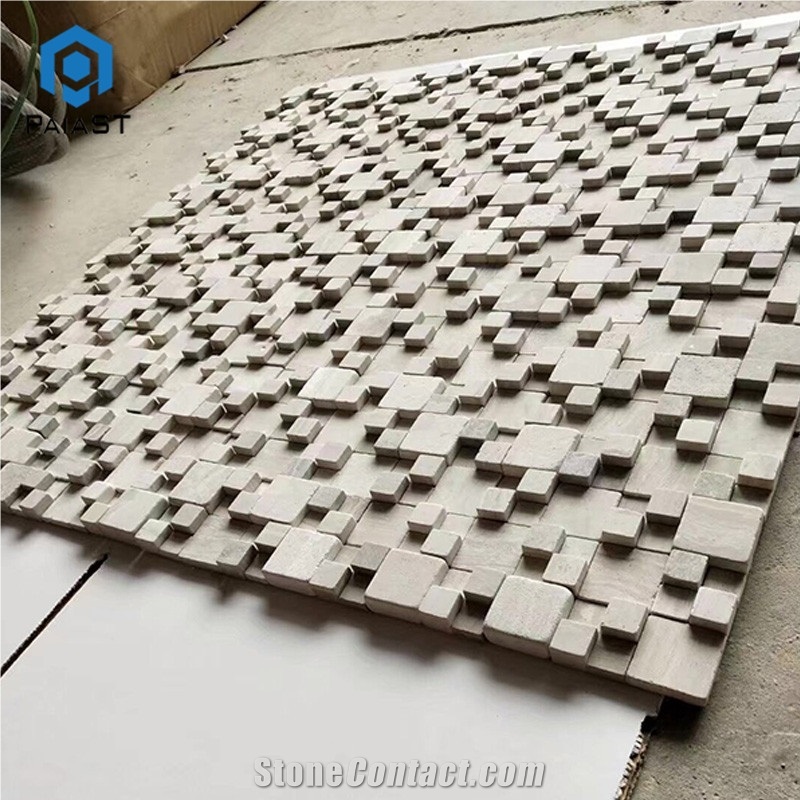 Sandstone Concave-Convex Mosaic For Exterior Wall
