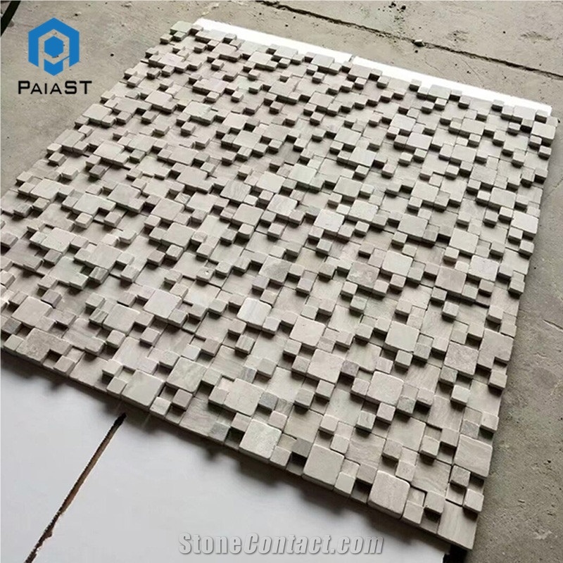 Sandstone Concave-Convex Mosaic For Exterior Wall