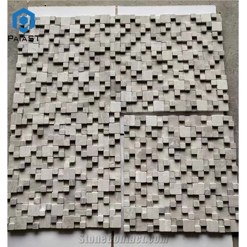Sandstone Concave-Convex Mosaic For Exterior Wall