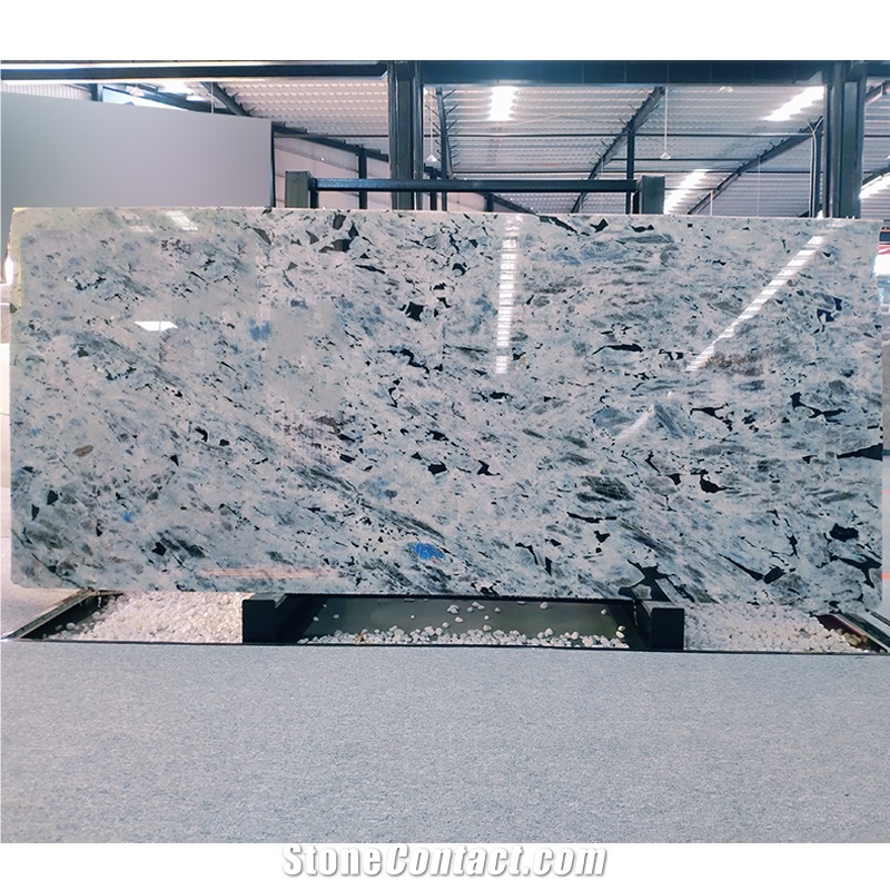 Sapphire Blue Exotic Granite Slab for Interior