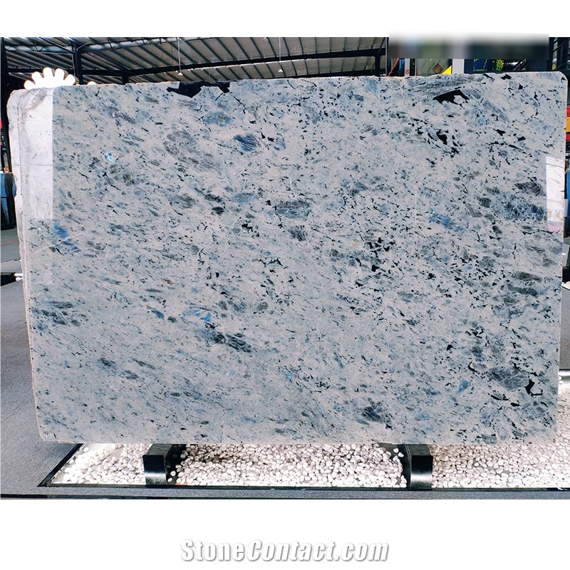 Sapphire Blue Exotic Granite Slab for Interior