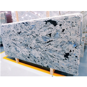 Sapphire Blue Exotic Granite Slab for Interior