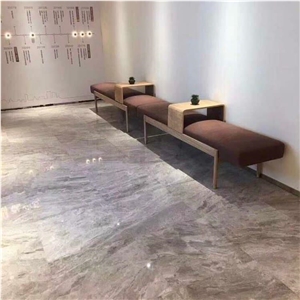 Silver Diana Marble Slab Tile For Background Wall