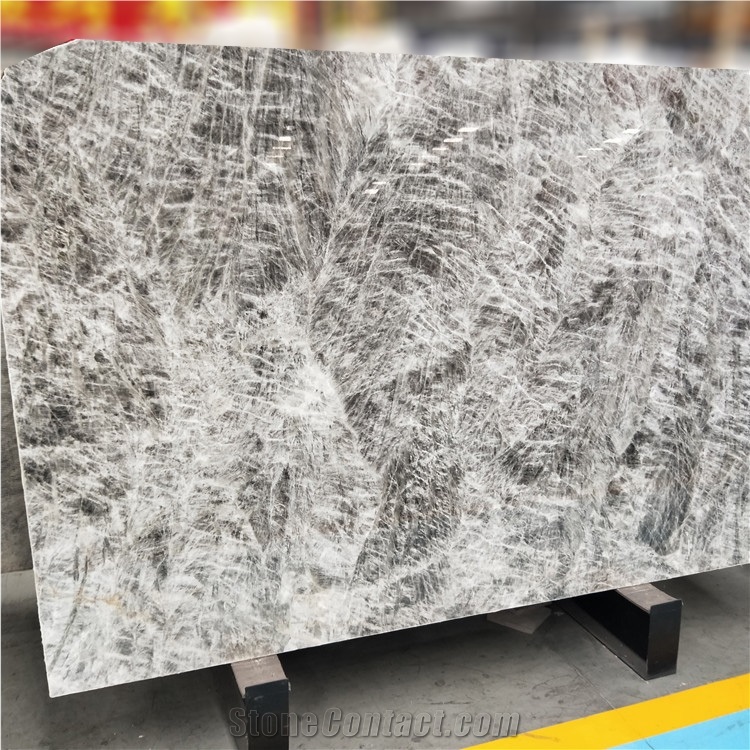 Silver Fox Gray Color Marble for Wholesale
