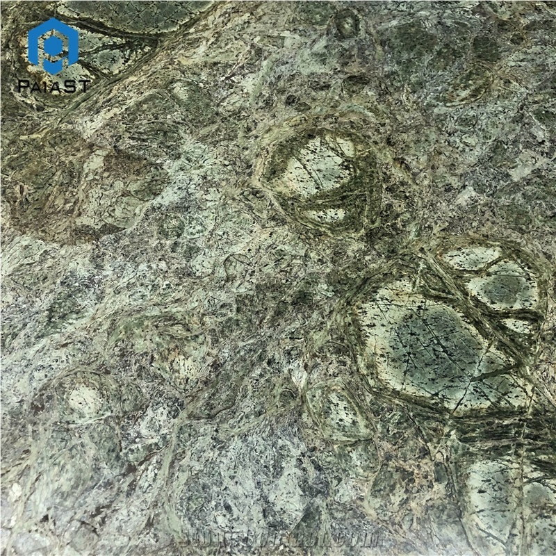 Simple Design Square Wasabi Green Granite Table
