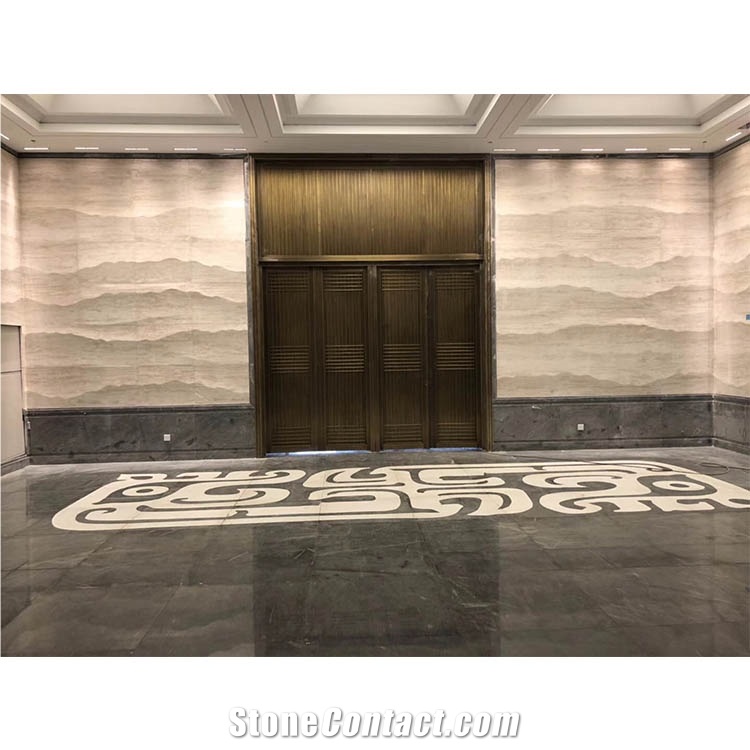Unique Marble Morden Interior Wall Design
