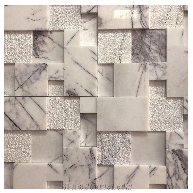 White Cultured Stone Exterior Wall Cladding