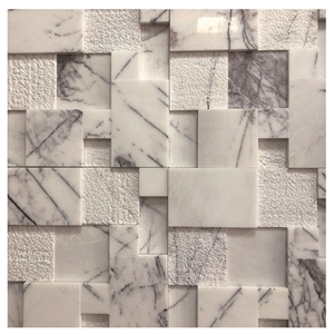 White Cultured Stone Exterior Wall Cladding